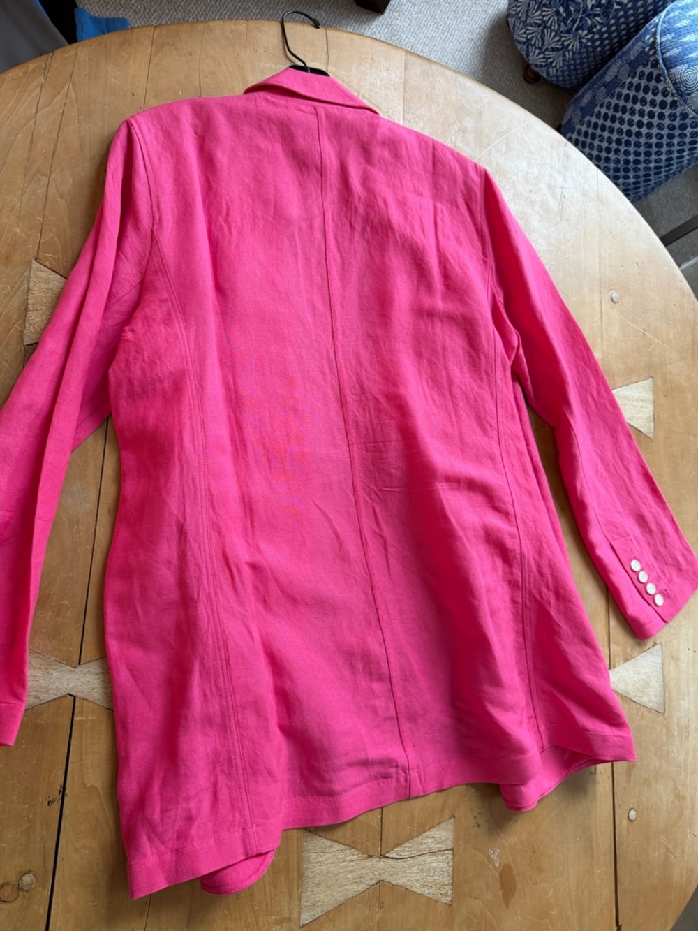 SOLID & STRIPED Hot Pink Lightweight Jacket